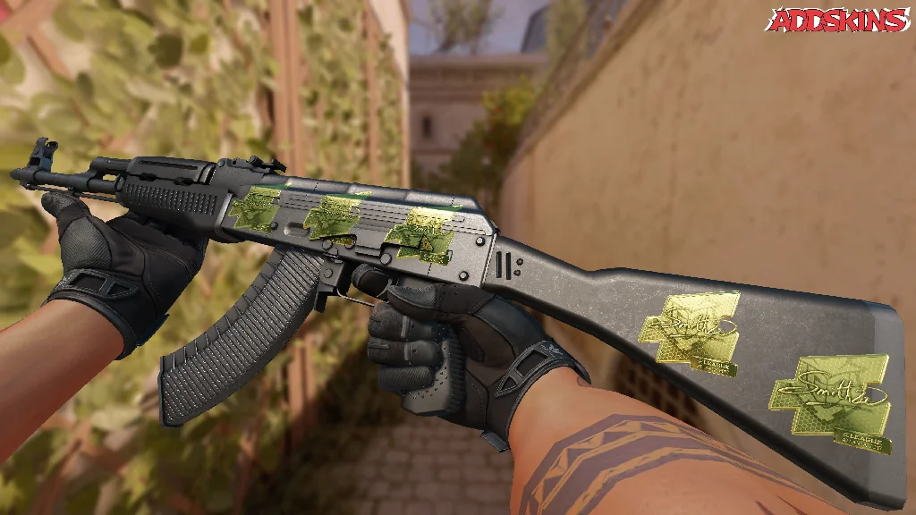 Sticker | SmithZz (Gold) | Atlanta 2017 inspecting