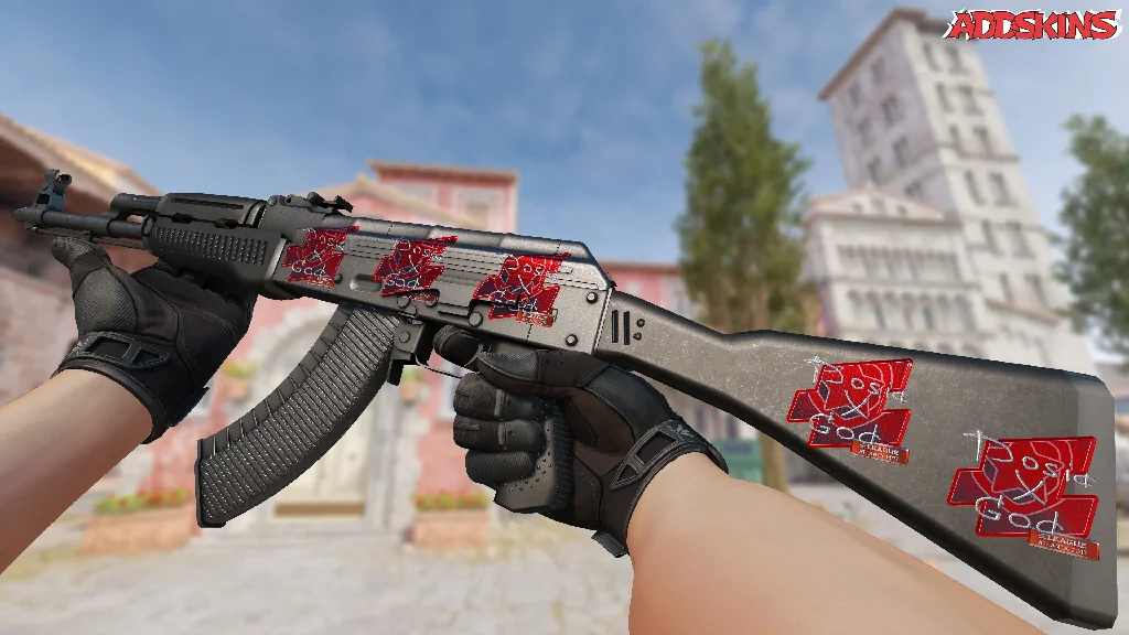Sticker | Dosia (Foil) | Atlanta 2017 inspecting