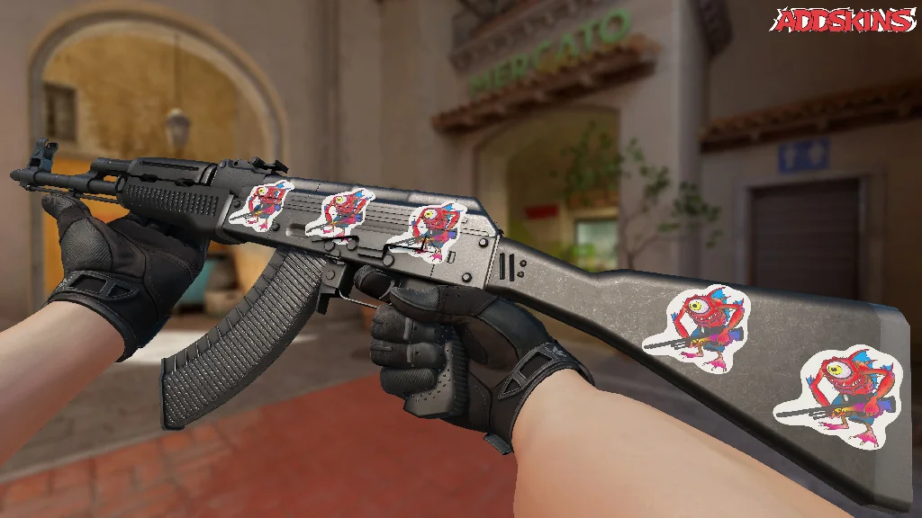 Sticker | Red Cyclawps inspecting