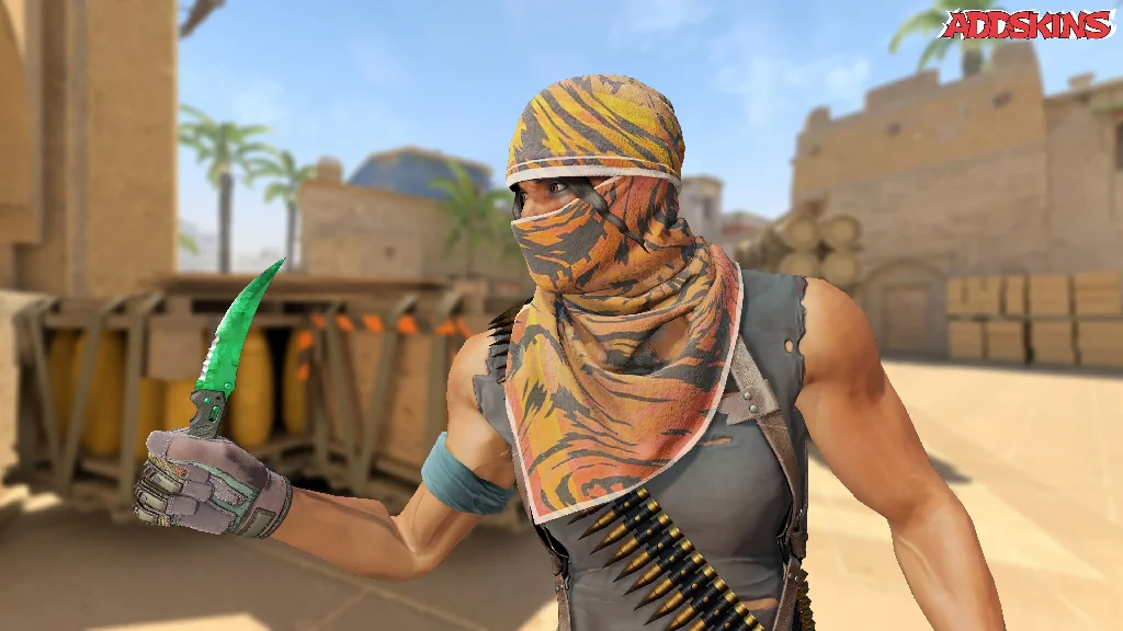★ Flip Knife | Gamma Doppler Emerald pose-2