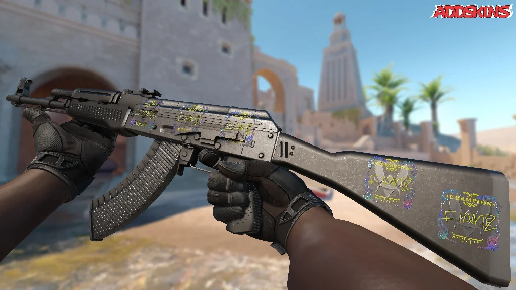 Sticker | FlameZ (Holo, Champion) | Austin 2025 inspecting