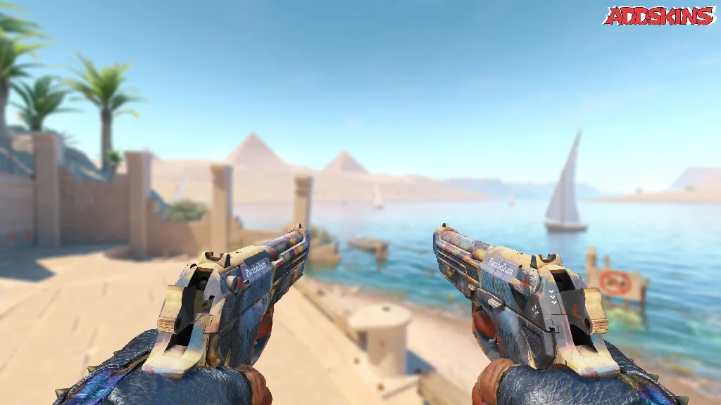 Dual Berettas | Hideout holding
