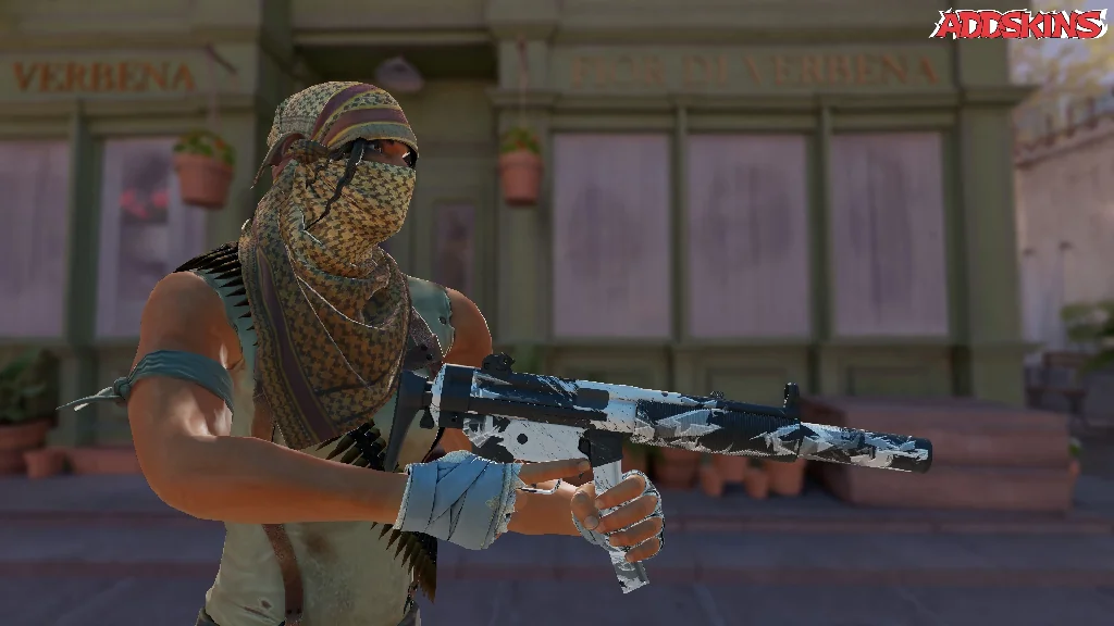 MP5-SD | Snow Splash pose-3