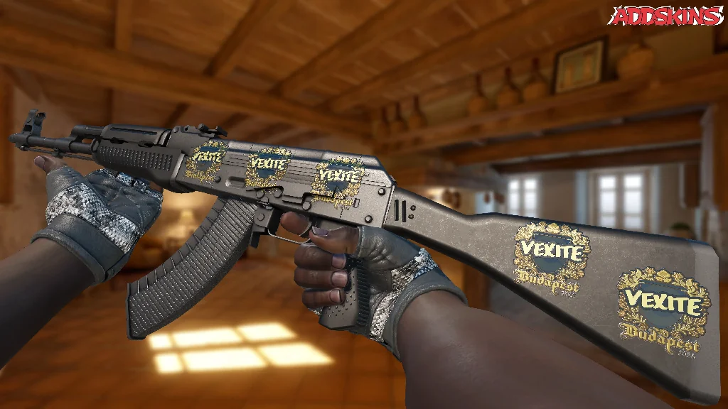 Sticker | vexite (Gold) | Budapest 2025 inspecting