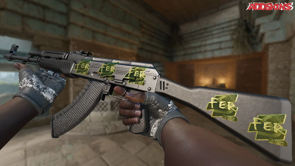 Sticker | fer (Gold) | Atlanta 2017 inspecting