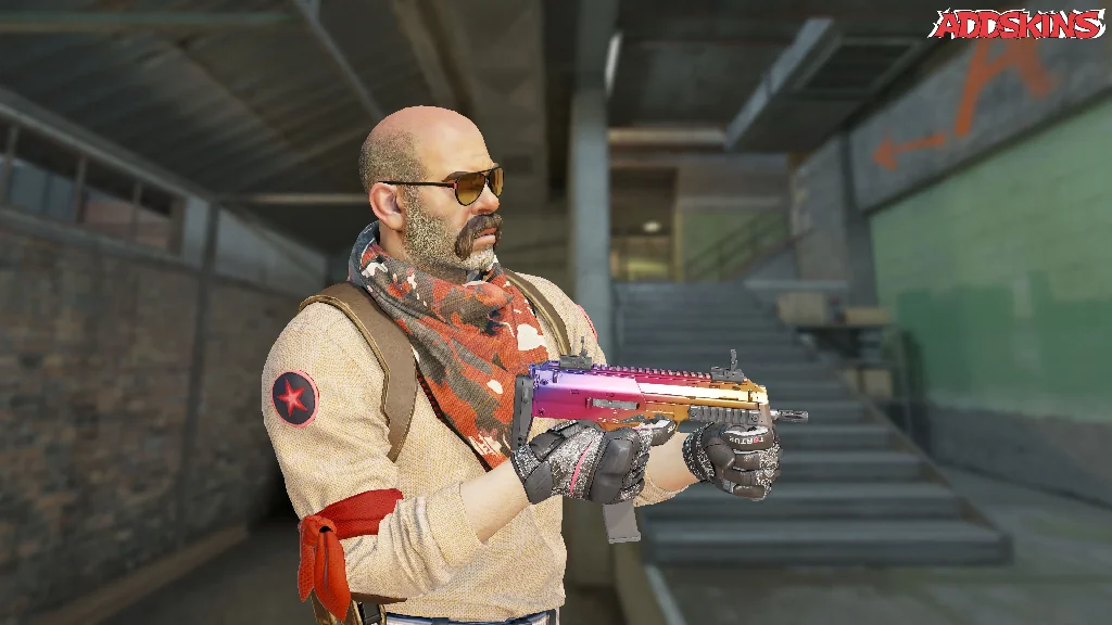 MP7 | Fade pose-3