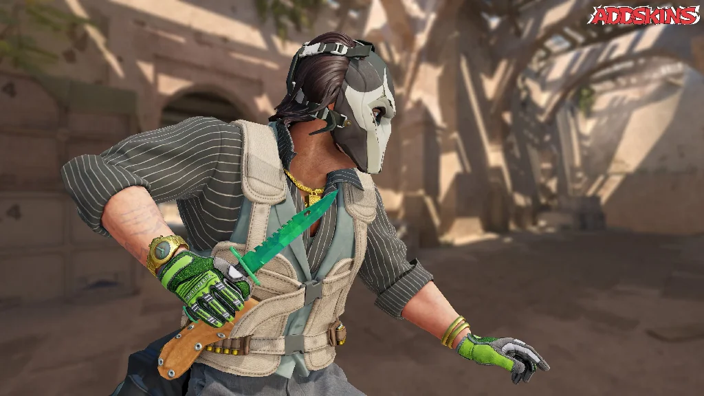 ★ M9 Bayonet | Gamma Doppler Emerald pose-3
