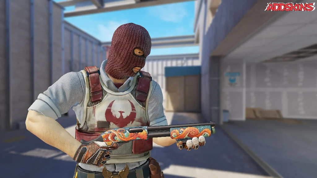 Sawed-Off | The Kraken pose-3