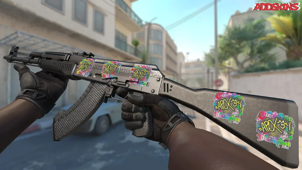 Sticker | apEX (Holo, Champion) | Budapest 2025 inspecting