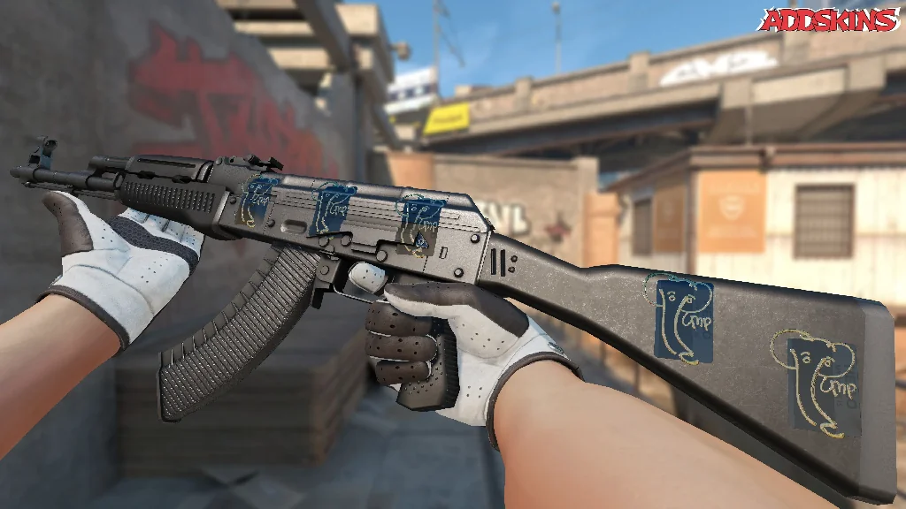 Sticker | Hello UMP-45 (Gold) inspecting