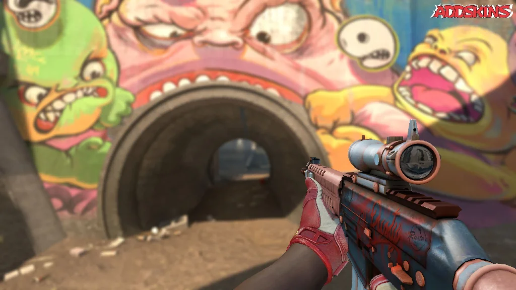 SG 553 | Ol' Rusty holding