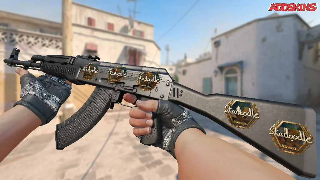 Sticker | Skadoodle (Gold) | London 2018 inspecting