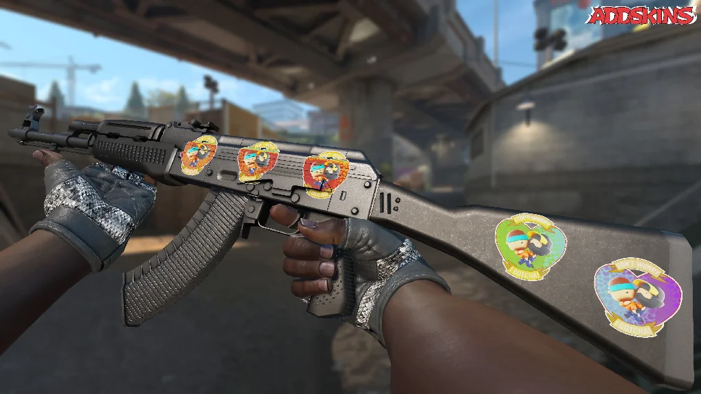 Sticker | Don't Worry (Holo) inspecting