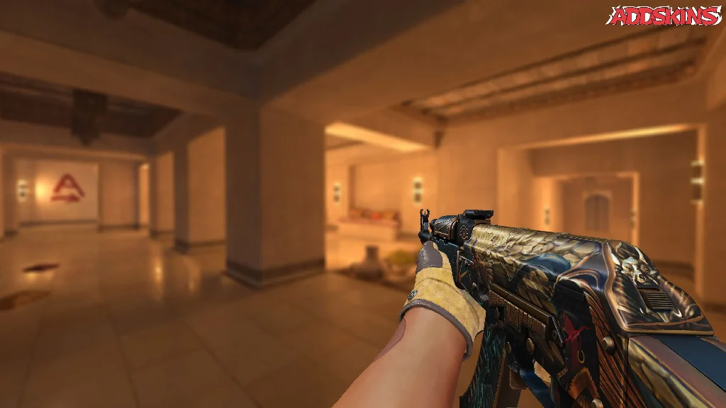 AK-47 | Legion of Anubis holding