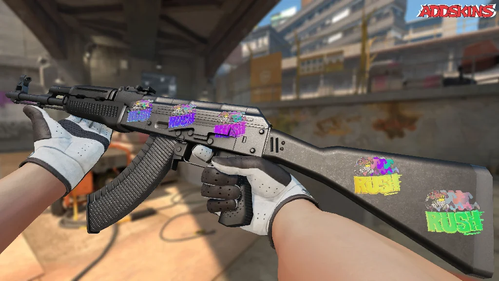 Sticker | T Rush (Holo) inspecting