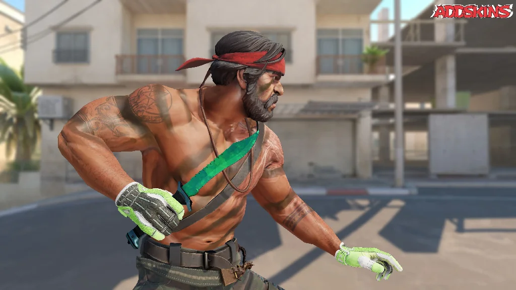 ★ Bowie Knife | Gamma Doppler Emerald pose-3