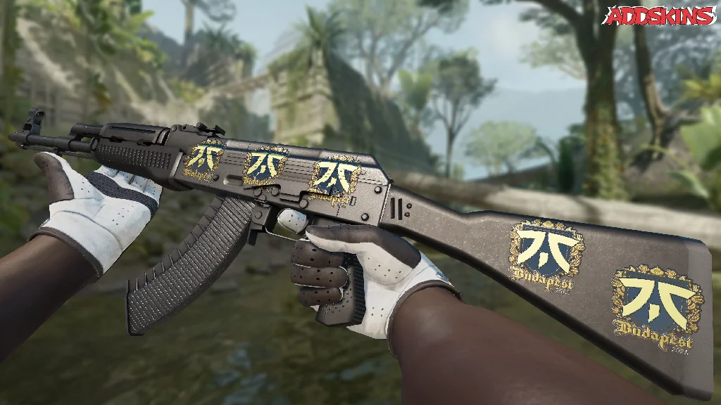 Sticker | fnatic (Gold) | Budapest 2025 inspecting