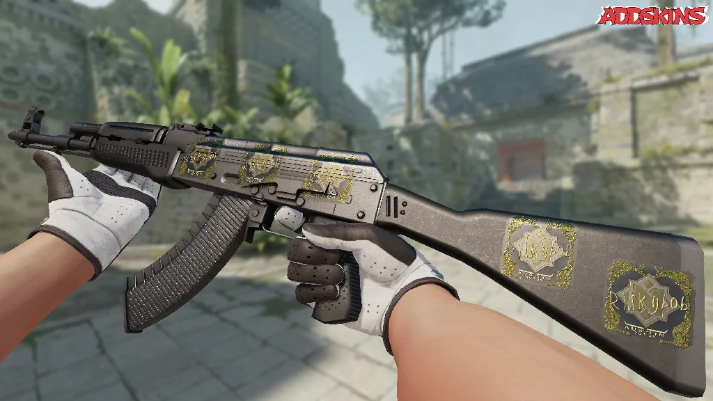 Sticker | riskyb0b (Gold) | Austin 2025 inspecting
