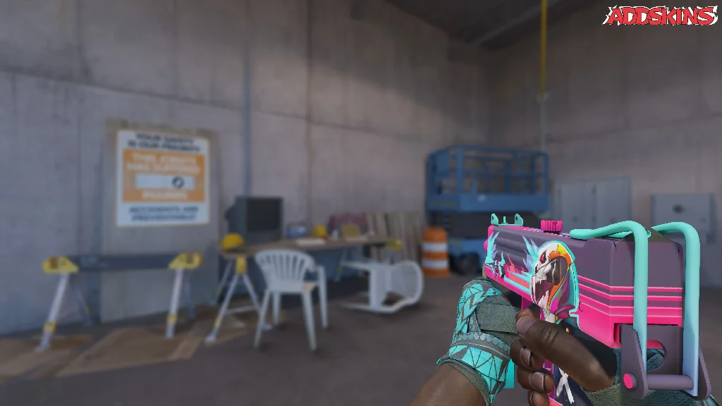 MAC-10 | Neon Rider holding