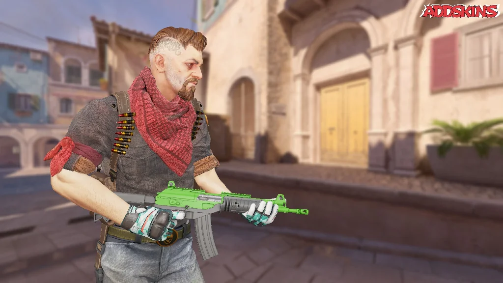 Galil AR | Green Apple pose-3