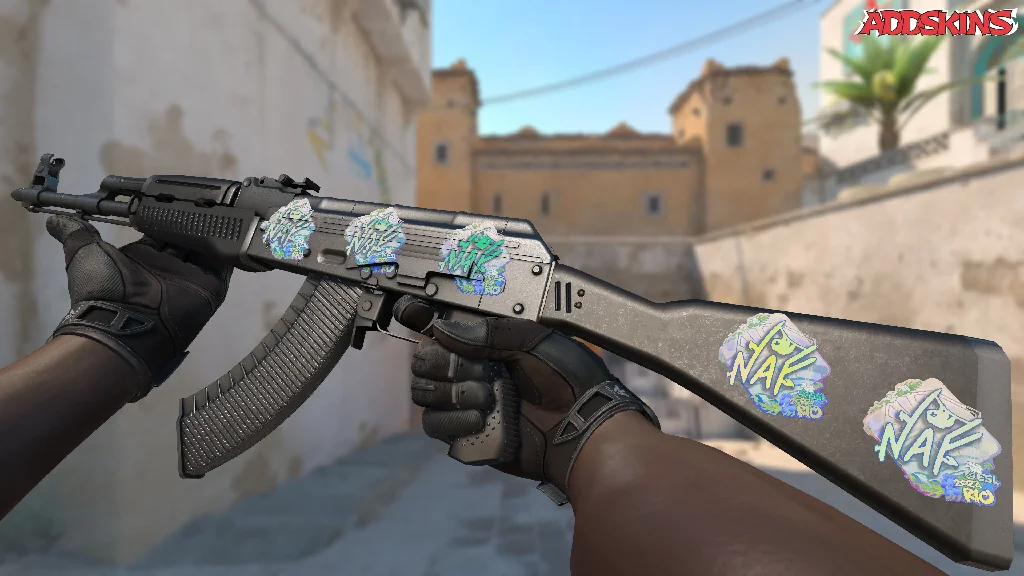 Sticker | NAF (Holo) | Rio 2022 inspecting