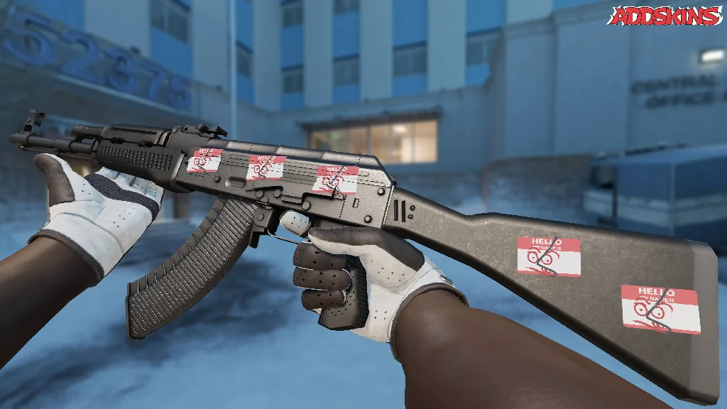Sticker | Hello MP7 inspecting