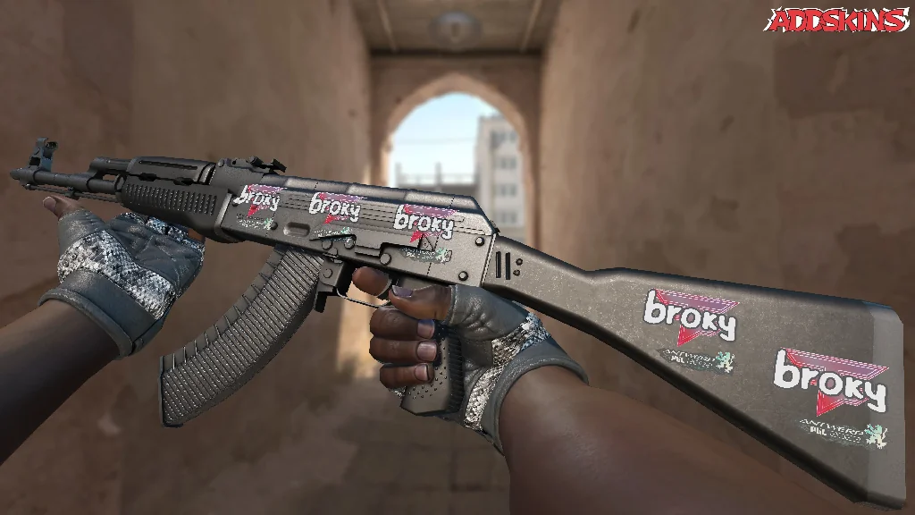 Sticker | broky | Antwerp 2022 inspecting