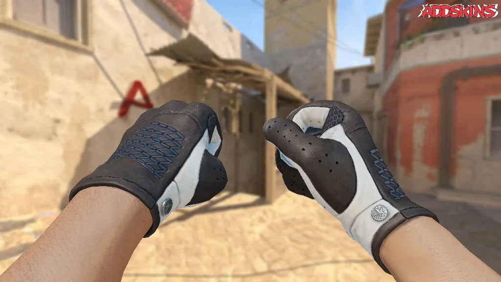 ★ Driver Gloves | Black Tie holding