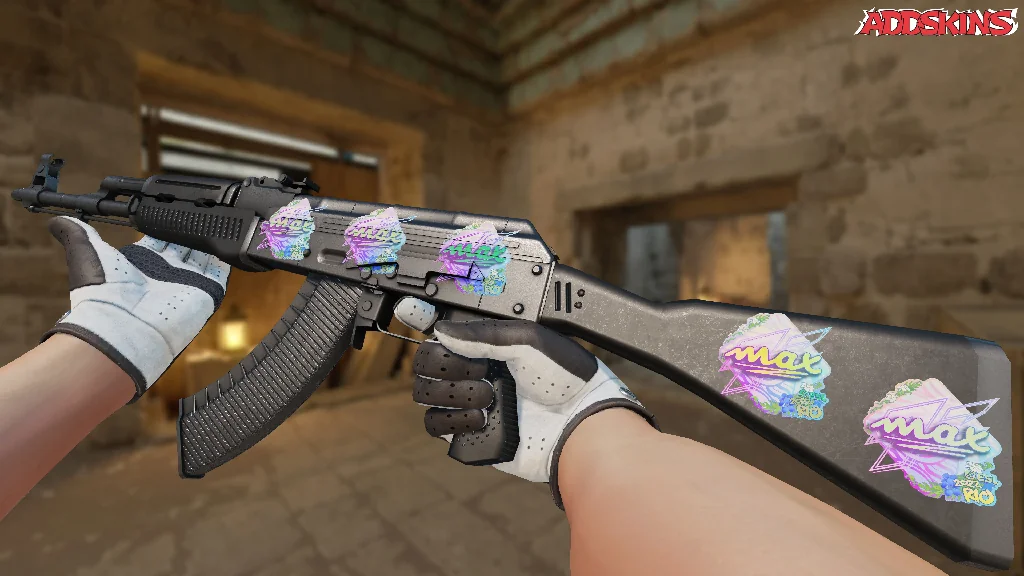 Sticker | max (Holo) | Rio 2022 inspecting