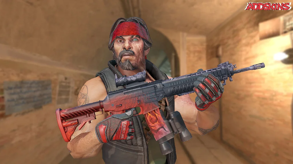 SG 553 | Darkwing pose-1