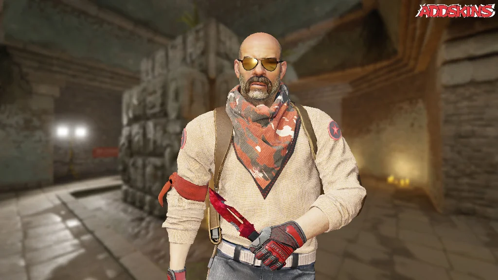 ★ Survival Knife | Doppler Ruby pose-1