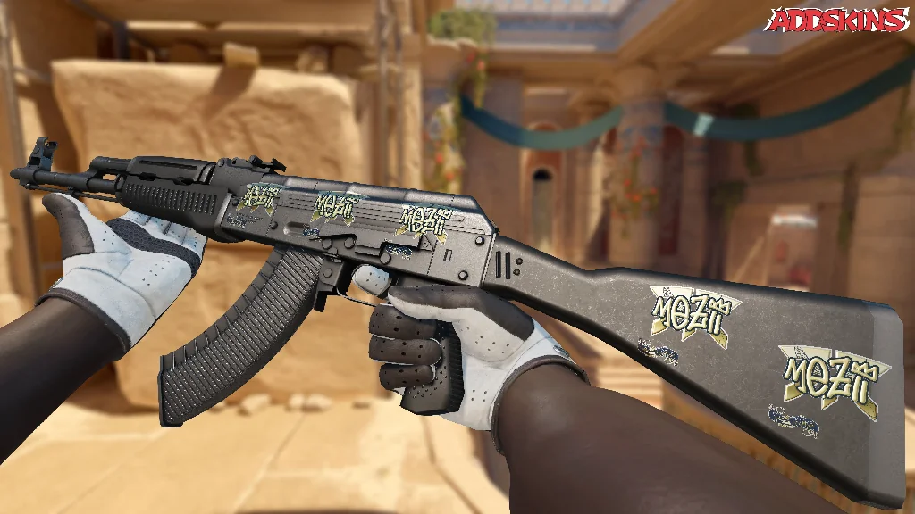 Sticker | mezii (Gold) | Paris 2023 inspecting