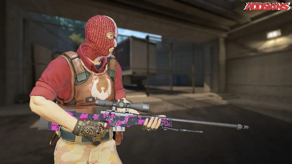 AWP | Pink DDPAT pose-3