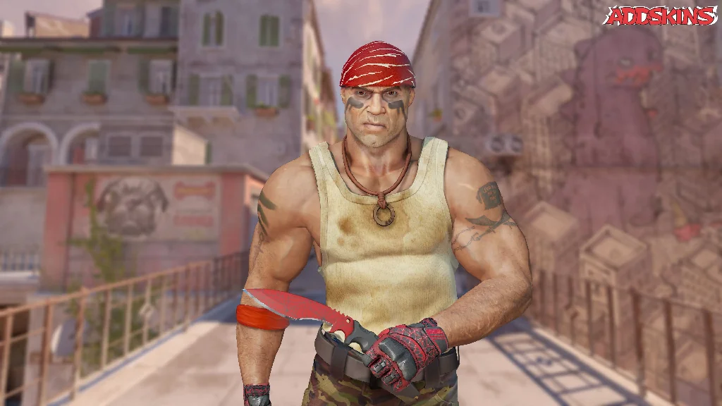 ★ Kukri Knife | Crimson Web pose-1