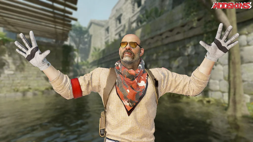 ★ Driver Gloves | Snow Leopard pose-1
