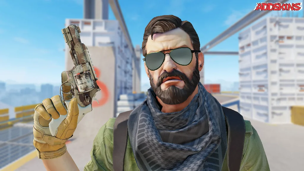 R8 Revolver | Desert Brush pose-2