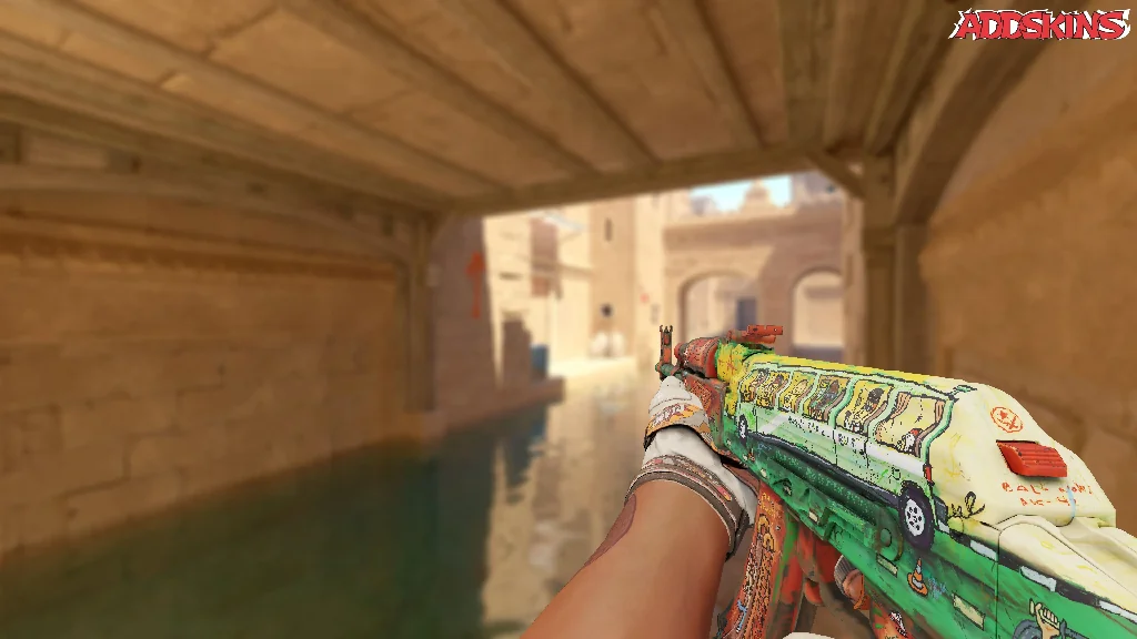 AK-47 | The Outsiders holding