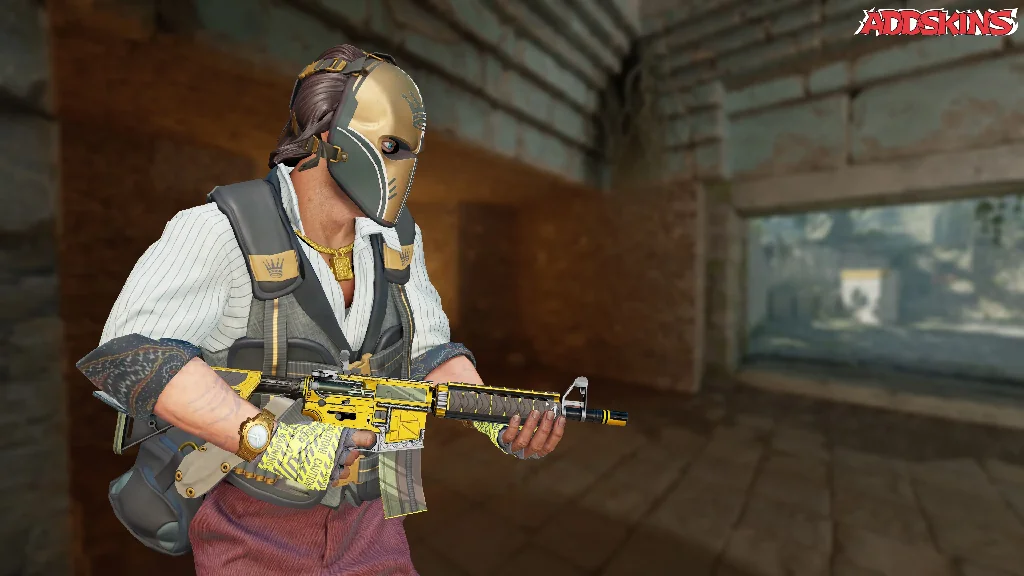 M4A4 | Buzz Kill pose-3