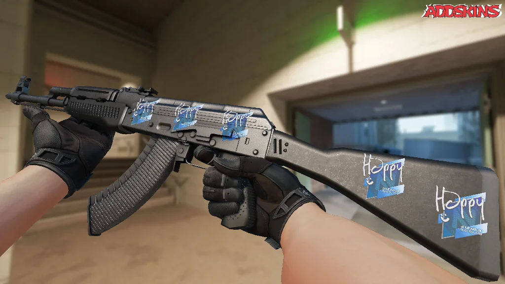 Sticker | Happy | Boston 2018 inspecting