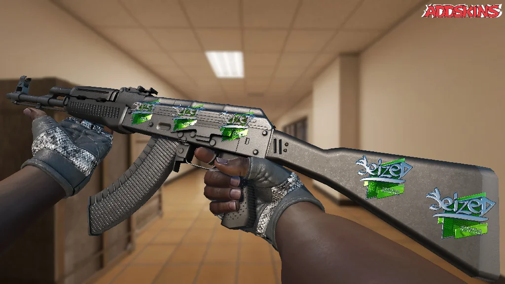 Sticker | seized (Foil) | Boston 2018 inspecting