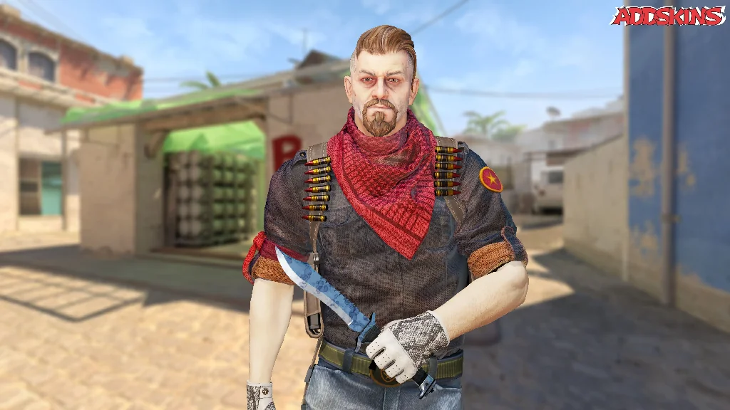 ★ Bowie Knife | Stained pose-1