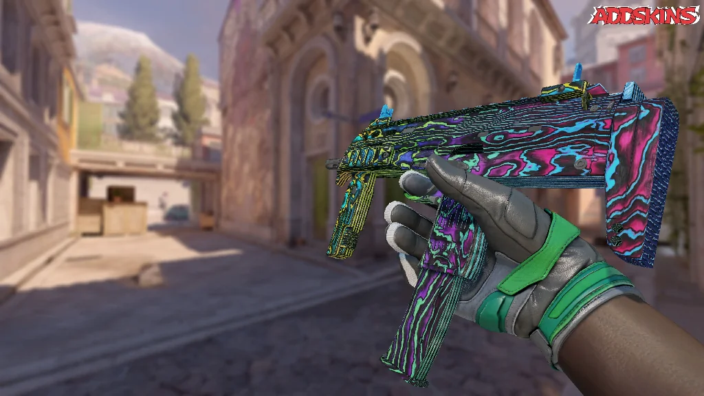 MP7 | Neon Ply inspecting
