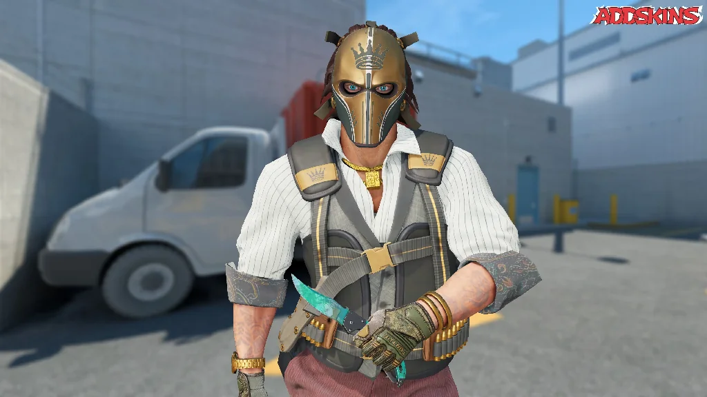 ★ Falchion Knife | Gamma Doppler Phase 2 pose-1