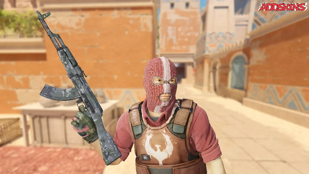 AK-47 | VariCamo Grey pose-2