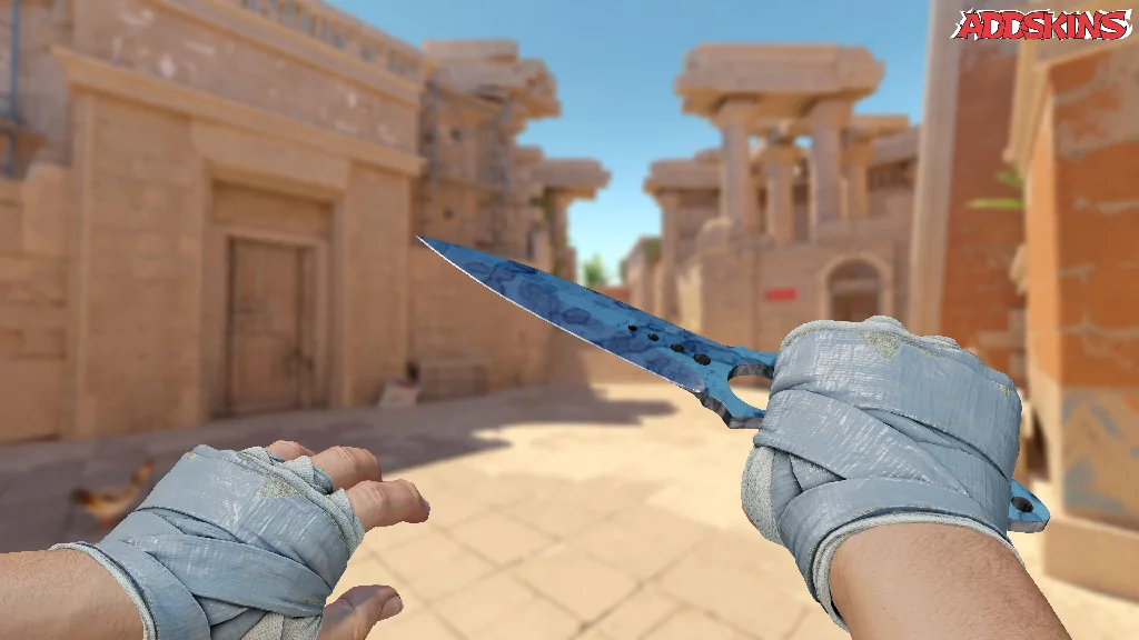 ★ Skeleton Knife | Stained holding