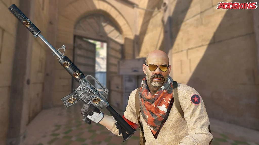 Sticker | Nifty (Gold) | Boston 2018 pose-2
