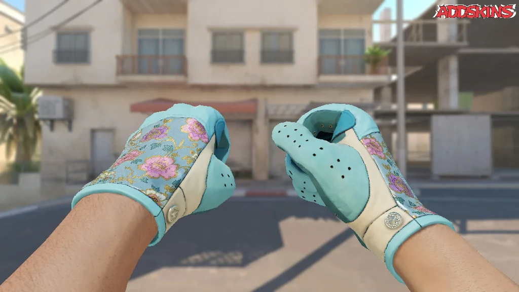 ★ Driver Gloves | Brocade Flowers holding