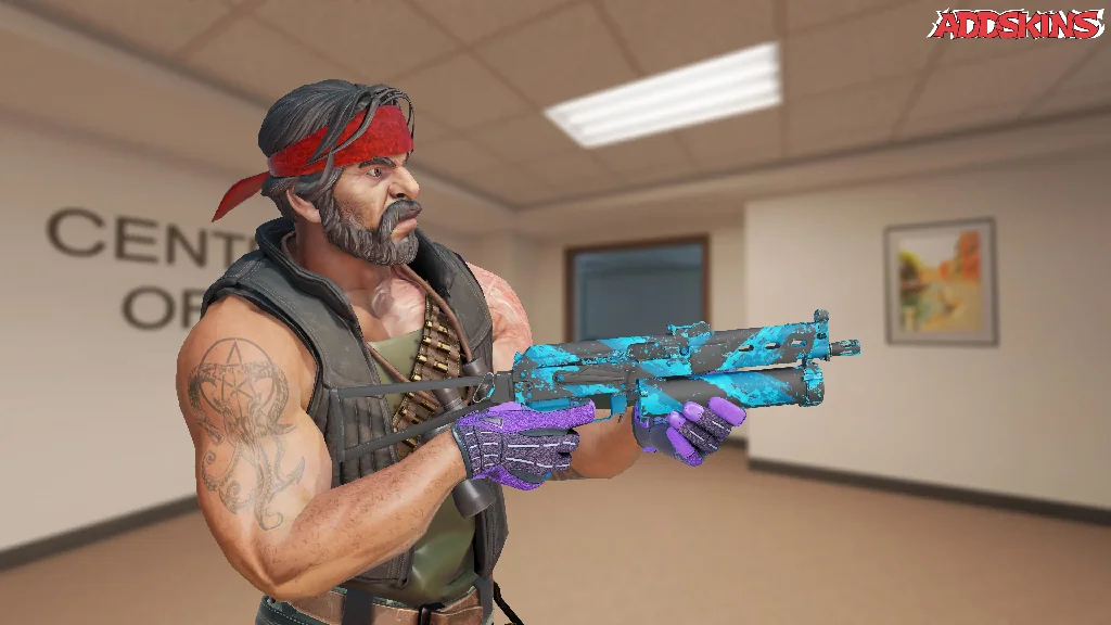 PP-Bizon | Blue Streak pose-3