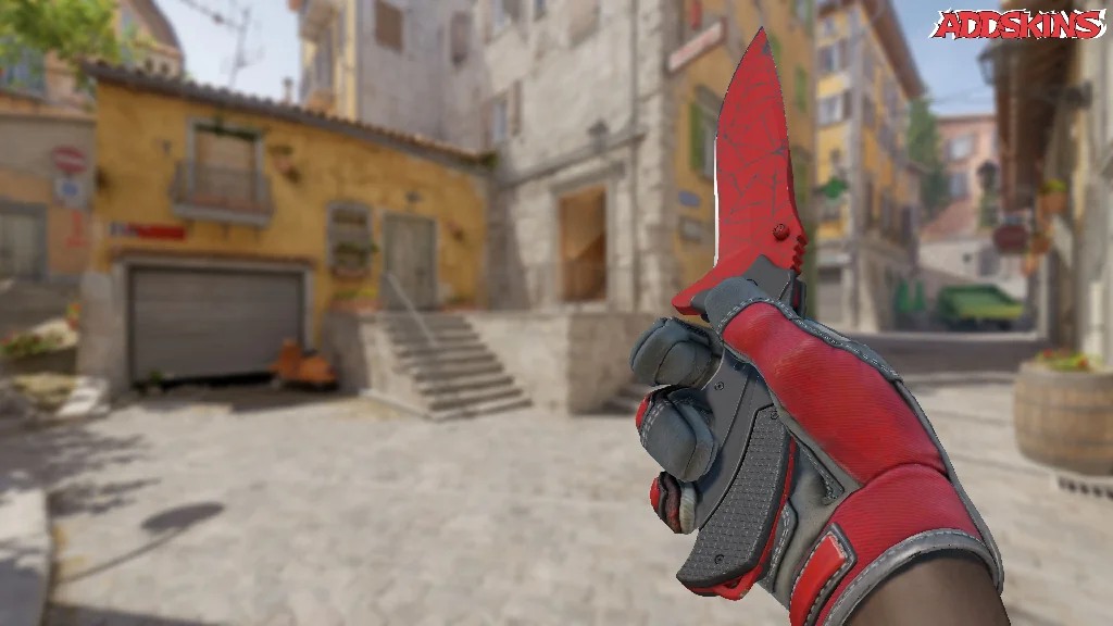 ★ Nomad Knife | Crimson Web inspecting