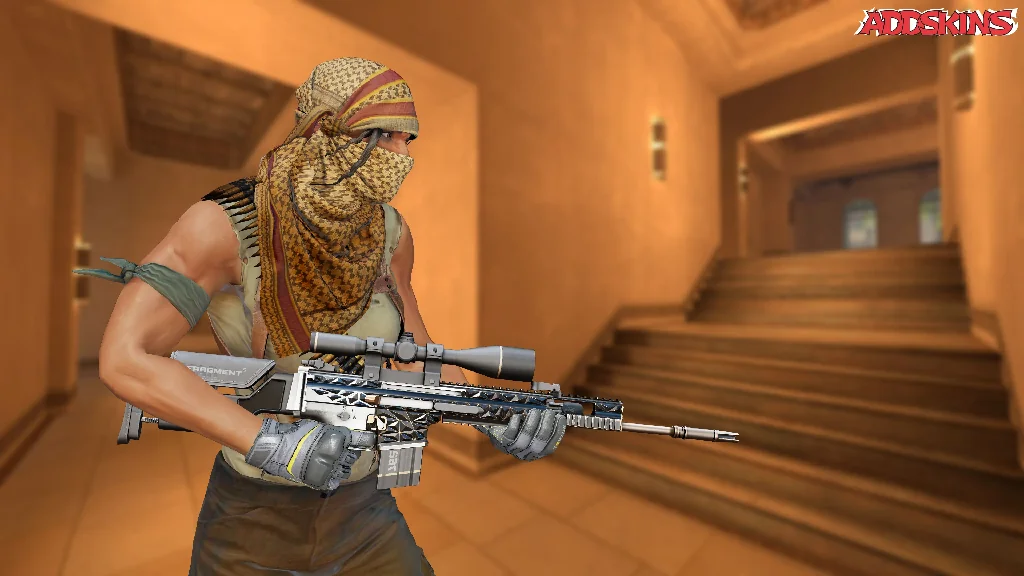SCAR-20 | Fragments pose-3